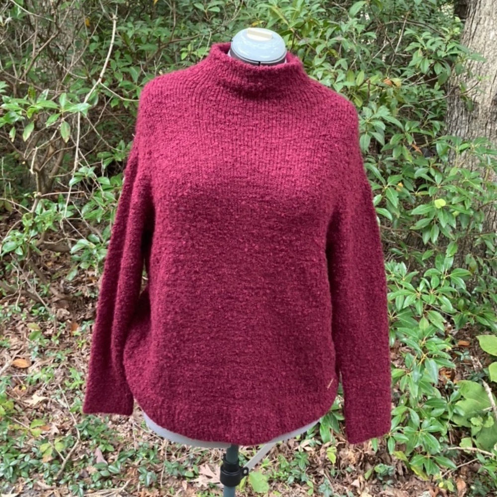 NWT Michael Kors Pullover Sweater Red Size Large L